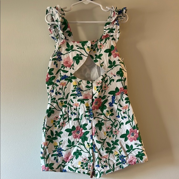 Floral Ruffle Romper - Picture 2 of 2